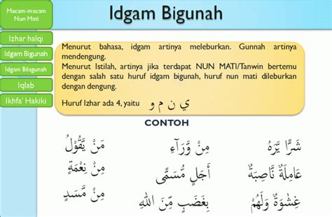 Jenis Jenis Idgham Dalam Ilmu Tajwid Lengkap Dengan Contohnya – Otosection