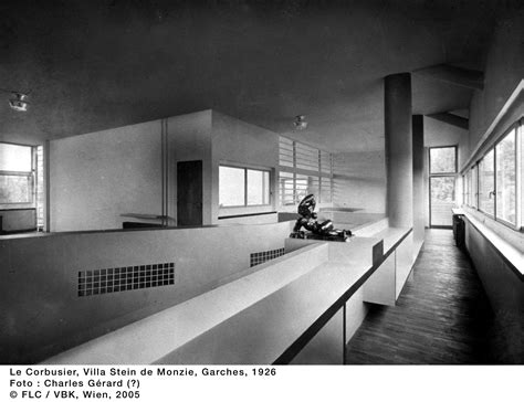 Le Corbusier,Villa Stein de Monzie,Garches,1926 | Le corbusier architecture, Le corbusier, Corbusier