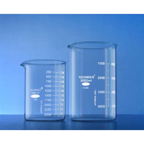 Buy Online Beakers Low Form With Spout Double Graduated 3000 MLat best ...