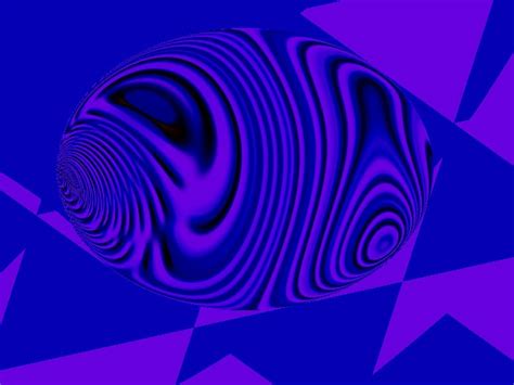 blue ovoid | Blue ovoid with psychedelic drawings | Josu | Flickr