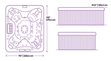 Jacuzzi Hot Tub Dimensions