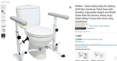 Top 10 Best Toilet Safety Rails & Raised Toilet Seats | SeniorResource