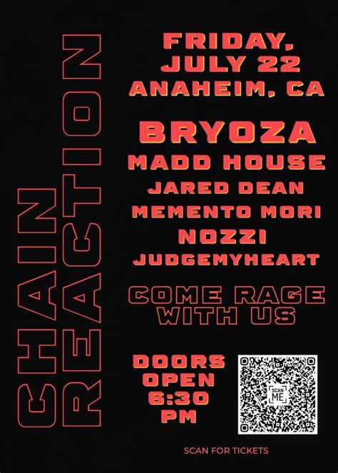 Chain Reaction | Live Music & Events | Anaheim, CA