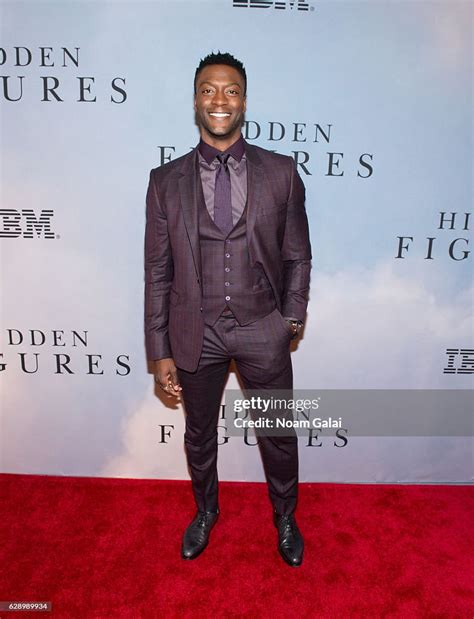 Actor Aldis Hodge attends the "Hidden Figures" New York special... News ...