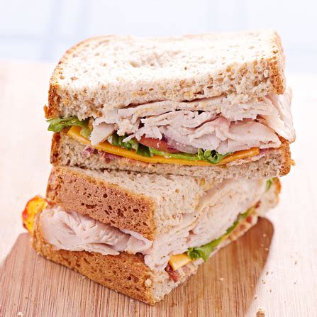 Turkey Ham Sandwich - JD Farms Turkey