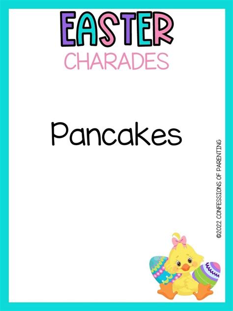 50 Easter Charades Ideas + Printable Cards