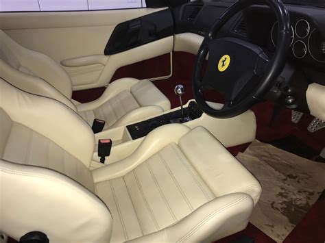 Ferrari F355 interior Leather Restoration - Leather Revive