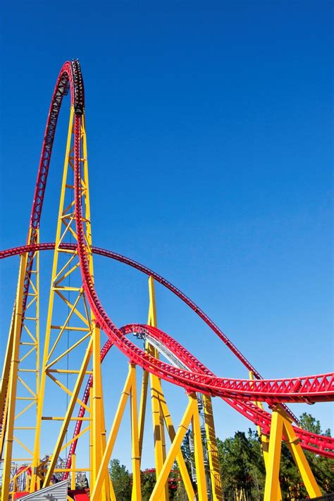 Intimidator 305. The 300-ft tall first drop and high-speed twists and turns deliver a thrilling ...