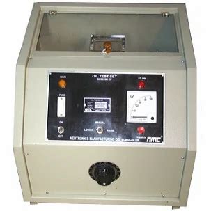 Transformer Oil Testing Set at best price in Ajmer by Elektro Equipments | ID: 6516334573