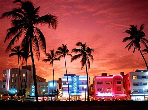 Free HD Images (FIFCU Purchased): Neon Nightlife, South Beach, Miami ...