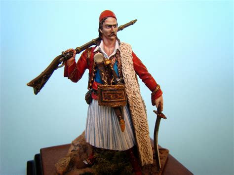 MY mini WORLD: 155. GREEK REVOLUTION 1821 – GREEK WARRIOR (KIT: ATHENS MINIATURES / CODE: AM-10 ...