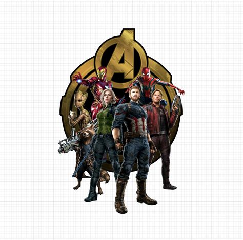 Avengers Infinity War PNG Digital Download - Etsy