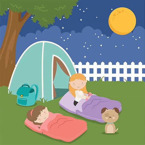 Sleeping Bag Clip Art, Vector Images & Illustrations - iStock