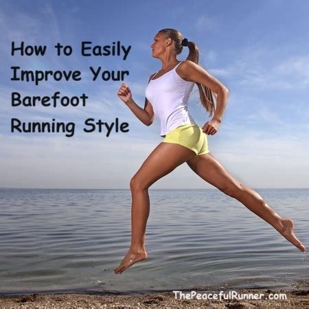 Check your barefoot running form