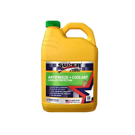 SUPER 2000 Antifreeze / Coolant GREEN FORMULA – Super 2000