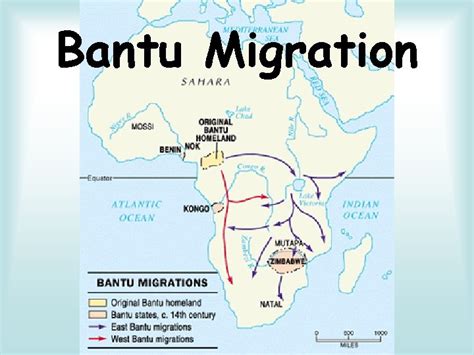 Bantu Migration What does Bantu mean Bantu is