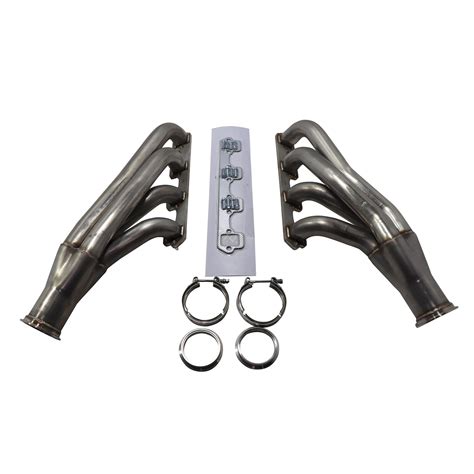 Flowtech 12167FLT Small Block Ford Turbo Headers, Natural 304