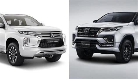 Toyota Fortuner vs Mitsubishi Pajero Sport, Perbandingan Harga Terbaru 2023 - Carmudi Indonesia