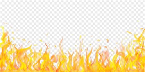 Premium Vector | Fire flames and sparks design on transparent background