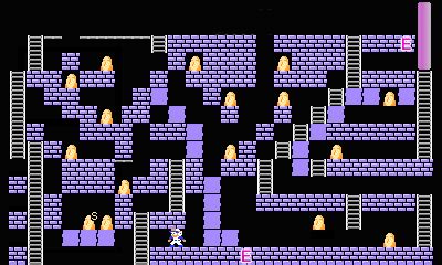 Super Lode Runner/Levels 36 - 40 — StrategyWiki | Strategy guide and ...