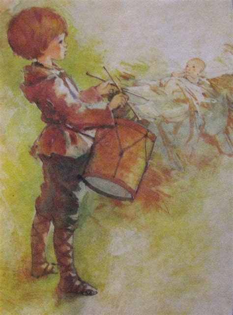 Vintage Drummer Boy Card | Christmas paintings, Vintage christmas cards, Old fashioned christmas