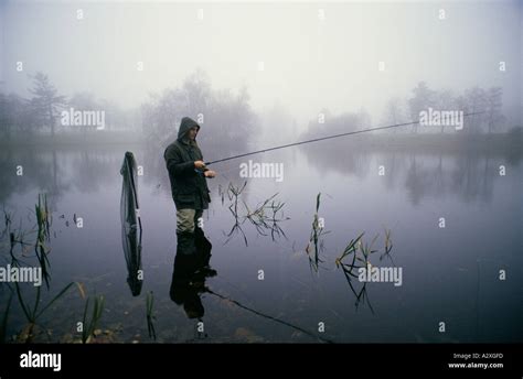 lake fishing in scotland Stock Photo - Alamy