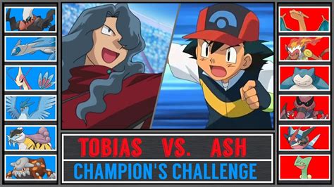 Best Ash vs. Tobias (Pokémon Sun/Moon) - Champion's Cha... | Doovi