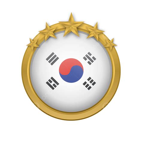 South Korea Flag Vector, South Korea, Flag, South Korea Flag PNG and Vector with Transparent ...