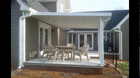 How To Install An Aluminum Patio Cover - Patio Ideas