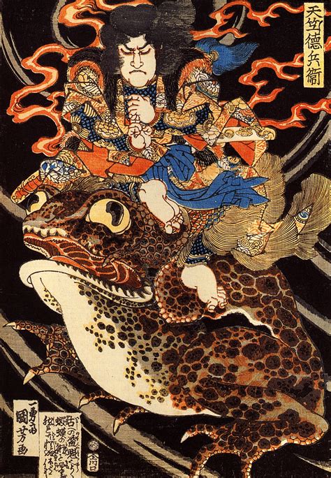 File:Tenjiku Tokubei riding a giant toadn.jpg - Wikimedia Commons