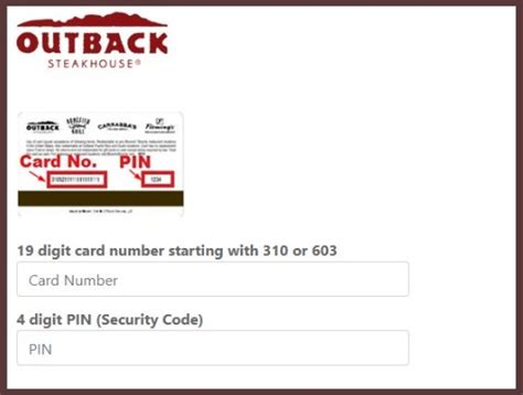 How To Check Your Outback Steakhouse Gift Card Balance 2023