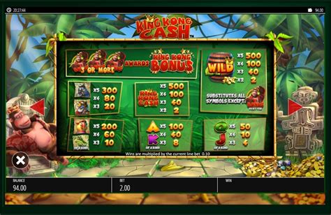 King Kong Cash Slot Machine UK - FREE Play in Blueprint Gaming Casino