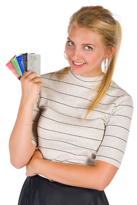 Woman With Many Credit Cards Free Stock Photo - Public Domain Pictures