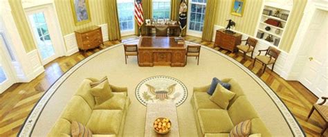 Oval Office Design Lbj Presidential Designs The Decor And Furniture In The Oval Office ...