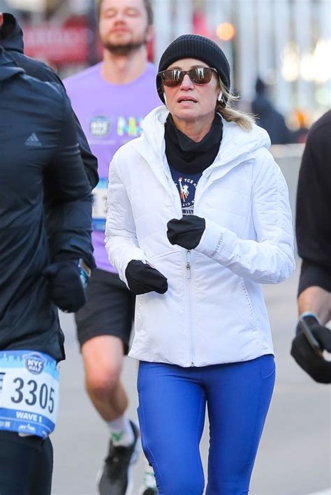 AMY ROBACH Running New York Marathon 03/19/2023 – HawtCelebs