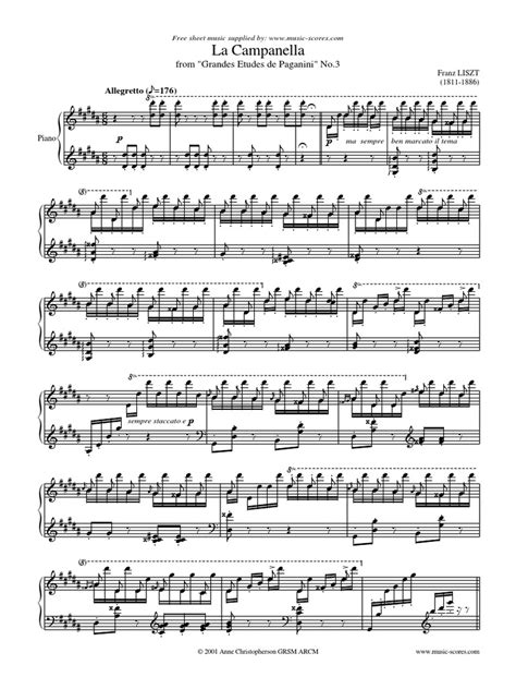 La Campanella - Liszt