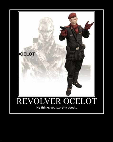 Revolver Ocelot by zombie102 on DeviantArt