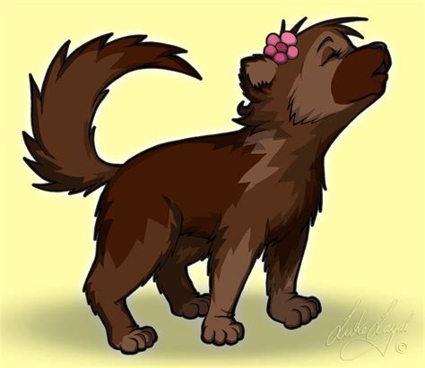 Rose, the little Wolf Pup by Lo-yal on deviantART | Anime wolf, Cute ...