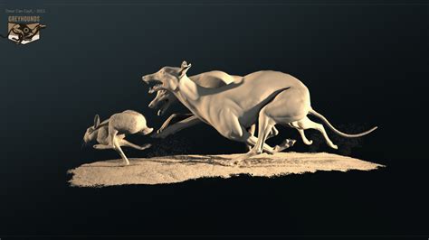 Hounds VS Hare - ZBrushCentral