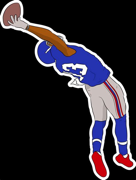 Odell Beckham Jr the Catch Sticker - Etsy