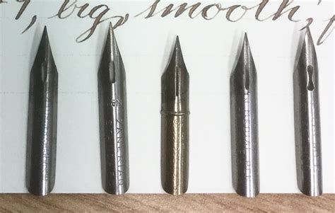 Pointed Pen Comparison - Pointed Pen Calligraphy - The Fountain Pen Network