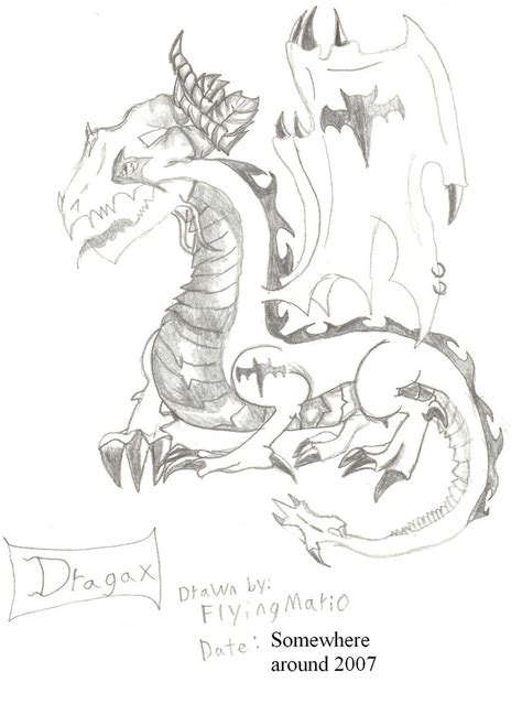 Evil Dragon Drawing at GetDrawings | Free download