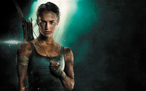 Alicia Vikander Lara Croft Tomb Raider 4K Wallpapers | HD Wallpapers