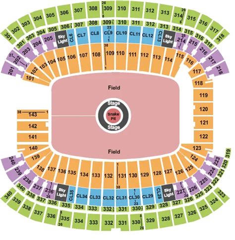 Gillette Stadium Tickets & Seating Chart - ETC