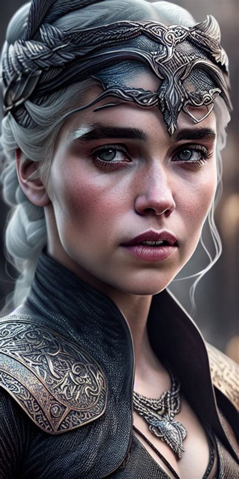 Daenerys Targaryen perfect detailed face detailed by arrojado on DeviantArt