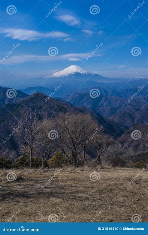 Mt.Fuji Seen from the Summit Stock Photo - Image of landscape, relax ...