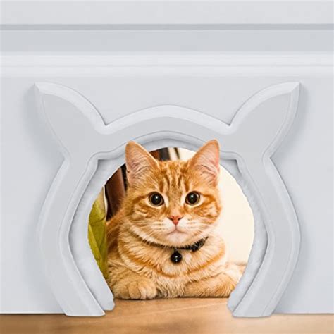 Cat Door Interior Indoor Doors, Shaped, DIY Fits Most Standard Sizes ...