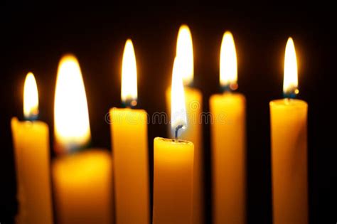 Burning candles stock image. Image of romantic, hope, alone - 2210705