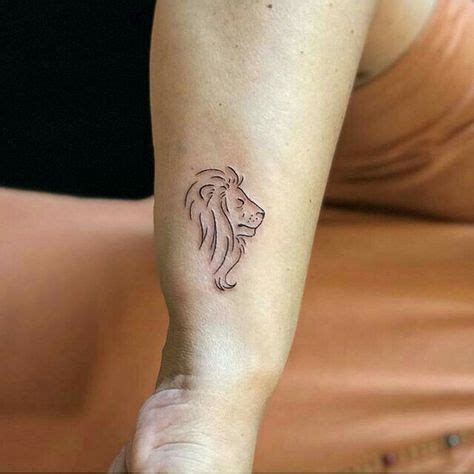 35 Ideas Tattoo Lion Small | Lion tattoo for women, Small lion tattoo for women, Tattoos