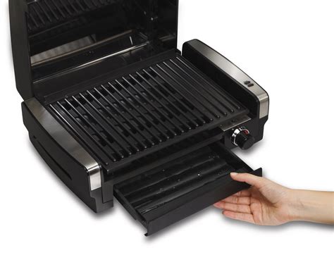 Hamilton Beach (25360) Electric Smokeless Indoor Grill & Searing Grill with | eBay